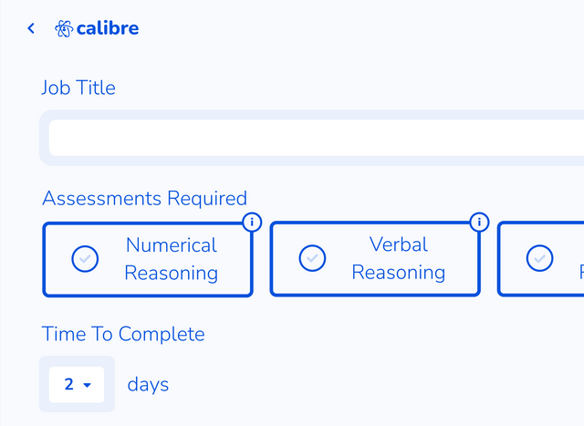 Screenshot for Calibre platform feature Create Your First Role